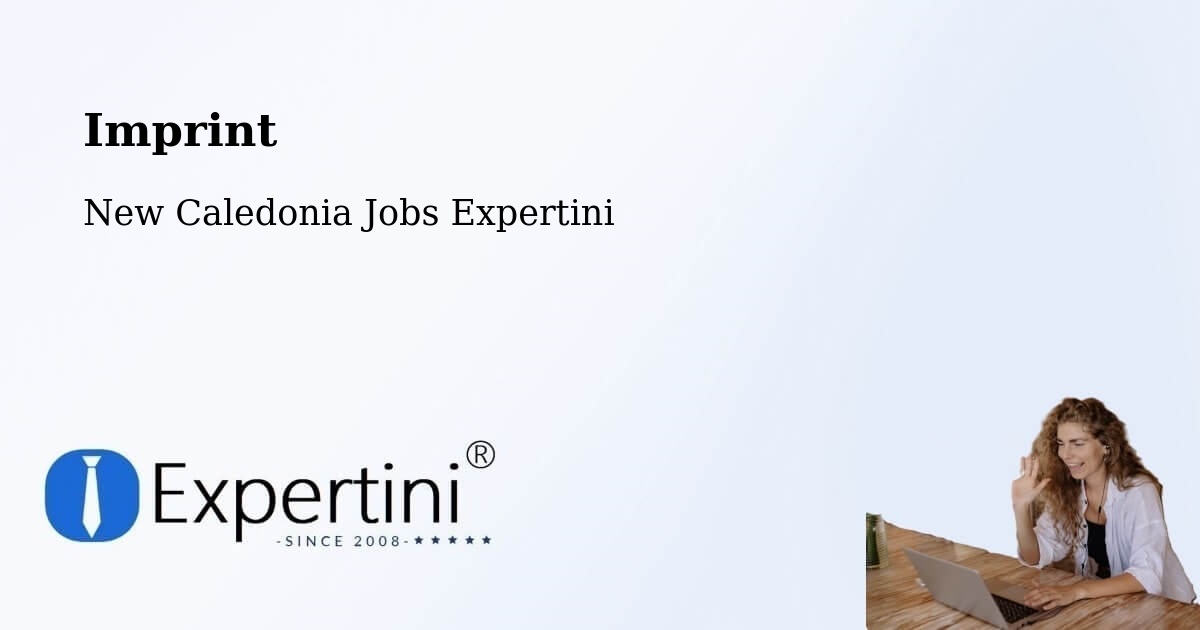 Imprint – La Rhumerie - New Caledonia Jobs Expertini